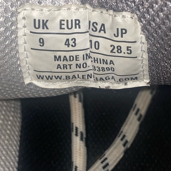 Balenciaga Track Mens Bi Color Yellow and Red - Picture 5 of 7